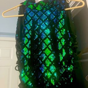 Dolls kill sequin one piece